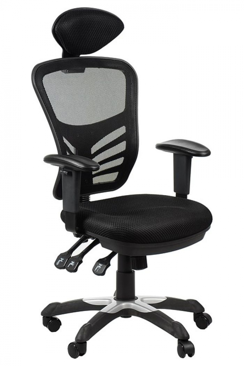 Fotel Biurowy HG-0001H czarny