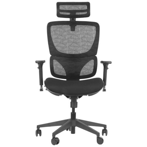 Fotel biurowy obrotowy ErgoLux S1 siedzisko tkaninowe