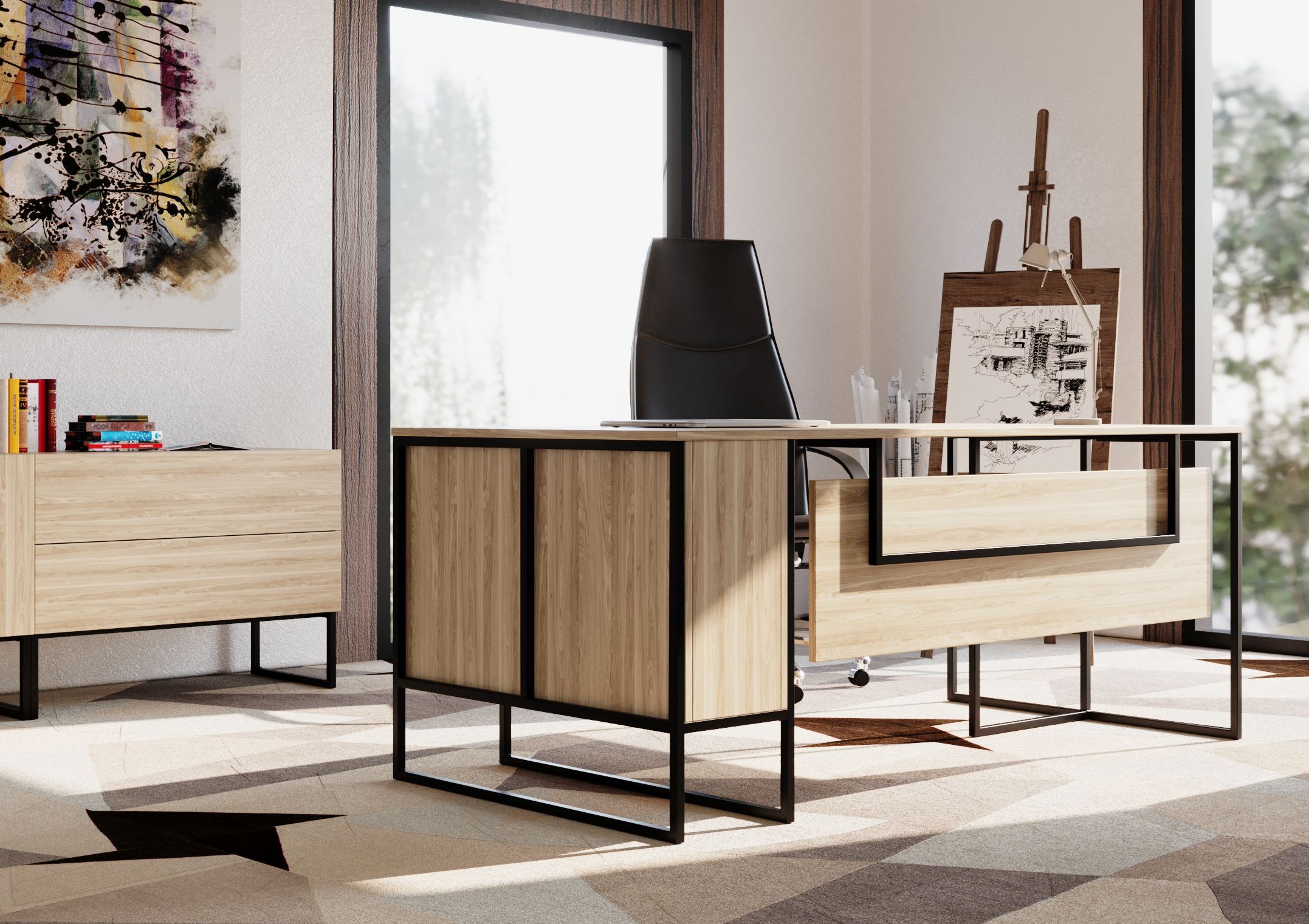 Meble gabinetowe HEXOS