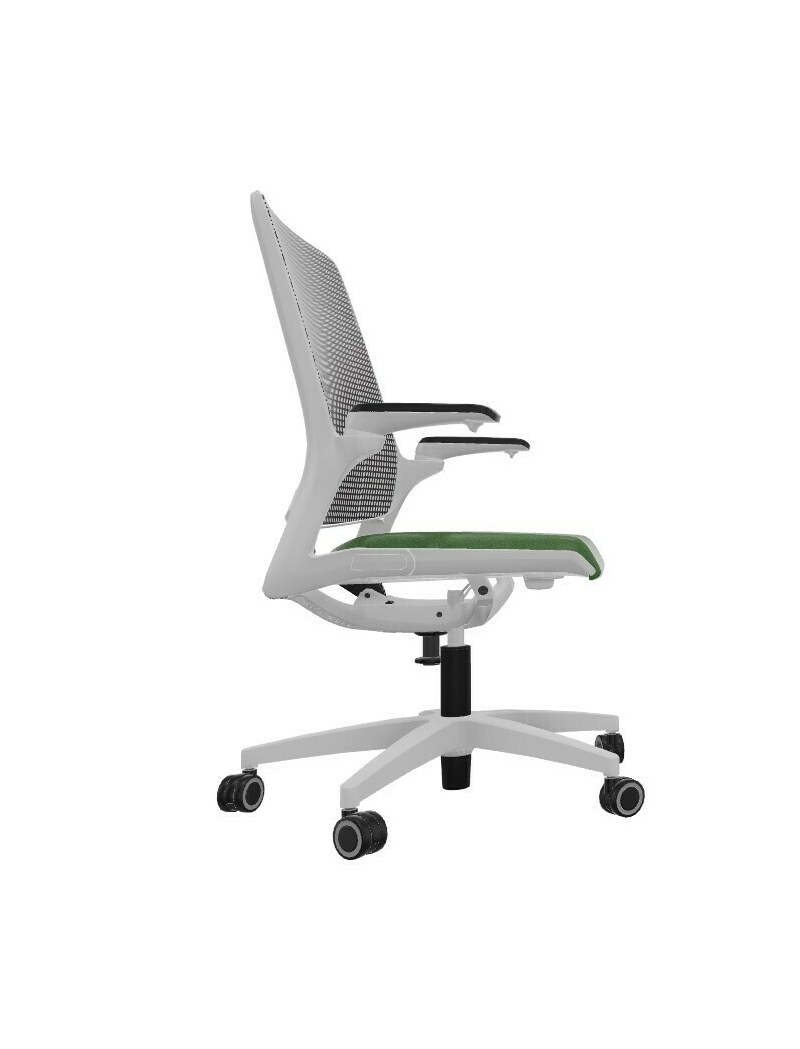 Fotel biurowy SMART SW10N atest wytrzymałości do 200 kg do 200 kg/atest do pracy 24/7
