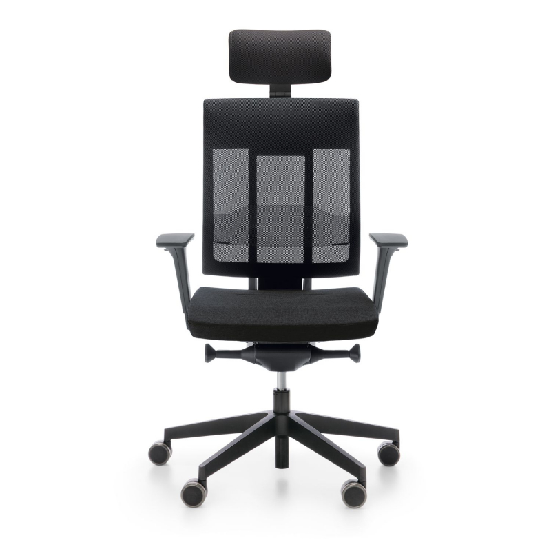 Krzesło obrotowe XENON NET 111SL P61 NX16 BLA/czarny