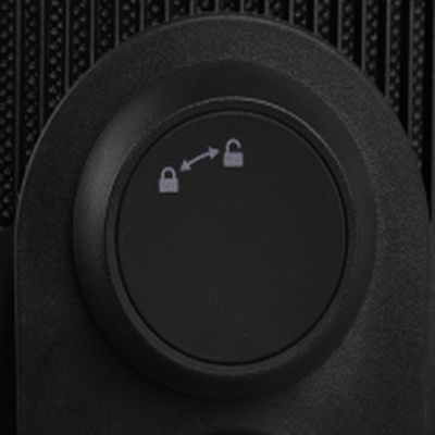 Fotel dla dzieci i młodzieży ErgoJunior BS Black - Czarny-czarny