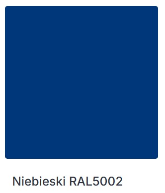 Krzesło obrotowe KARES PL/BP różne kolory - Niebieski RAL 5002