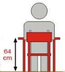 Stolik MB kwadratowy metal fi 40/ opcja regulacja wysokości - rozmiar 4