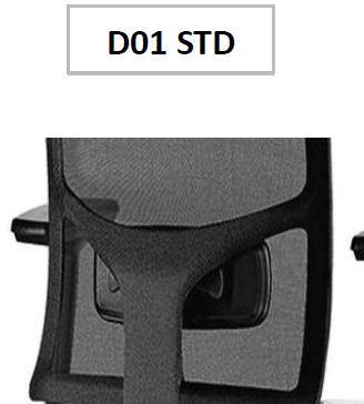   Krzesło obrotowe X-SITE 2 z regulacją głębokości siedziska - GR3 STD - D01STD