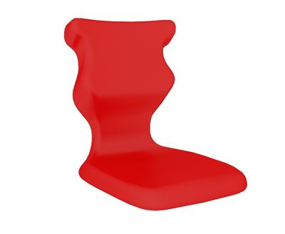 Krzesło szkolne Classic soft nr 4 Dobre Krzesło Entelo - Czerwony RAL 3020