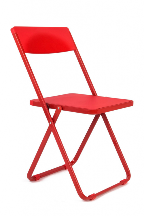 Krzesło konferencyjne SLIM czerwone