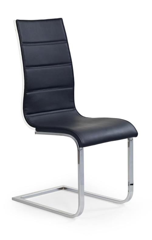 Krzesło konferencyjne K104 czarny/biały