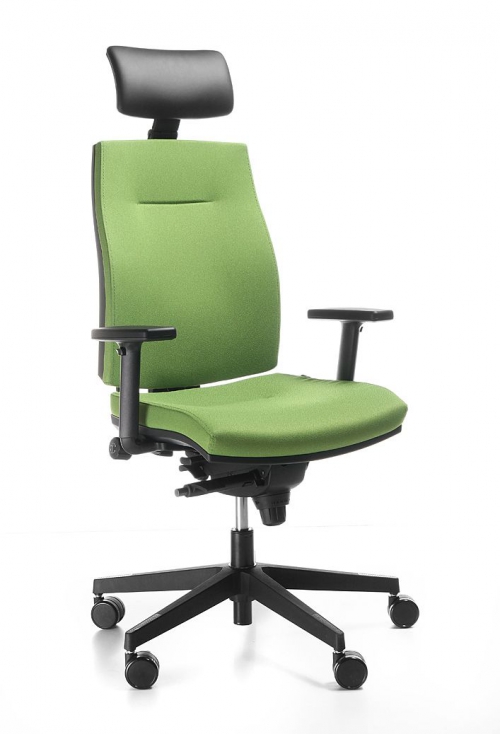 CORR black CJ 103 Fotel Biurowy z zagłówkiem