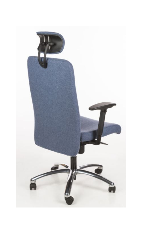 Fotel biurowy z atestem do pracy 24/7 i obciążeniem do 150 kg - Next A/TF-101 - wybór tapicerki