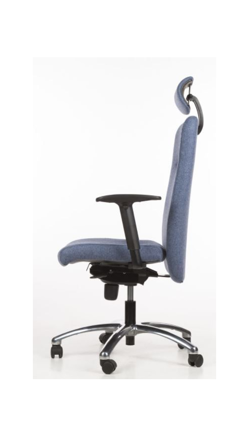 Fotel biurowy z atestem do pracy 24/7 i obciążeniem do 150 kg - Next A/TF-101 - wybór tapicerki