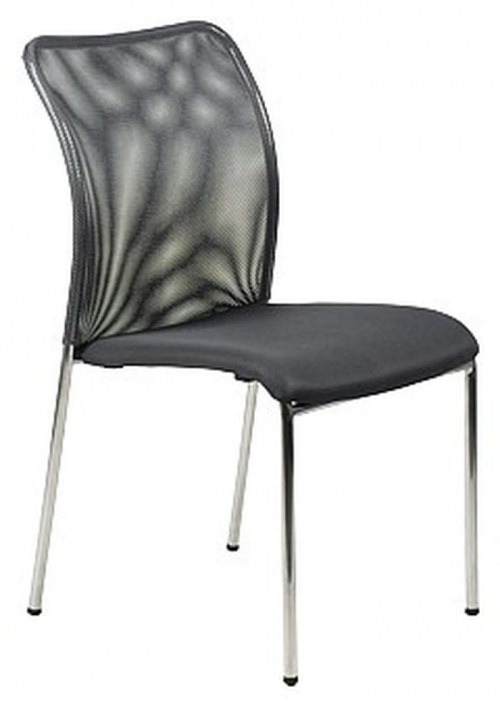 Krzesło konferencyjne HN-7502 chrom/grafit
