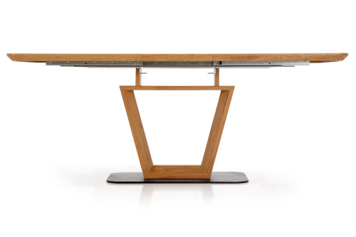 Stół rozkładany BLACKY 160-220/90/76 cm, dąb złoty