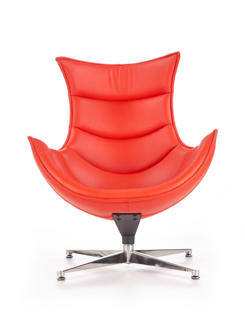 LUXOR fotel wypoczynkowy czerwony