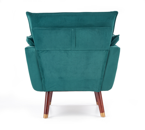 REZZO fotel wypoczynkowy ciemny zielony