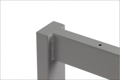 Stelaż metalowy do stołu/biurka NY-131A/80 z regulacją długości belki 120-180x szer.79,6xwys. 72,5 kolor aluminium
