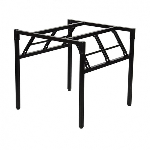 Stelaż składany do stołu i biurka 24/C-K - czarny kwadrat 96x96x72,5h