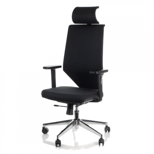 ZN-805C-30 Fotel Biurowy Obrotowy czarny z wysuwem siedziska