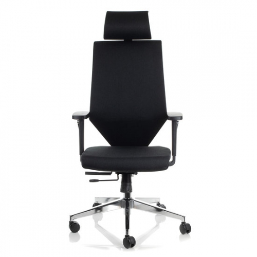 ZN-805C-30 Fotel Biurowy Obrotowy czarny z wysuwem siedziska