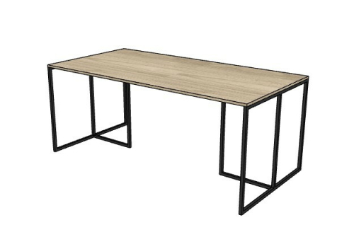 Biurko HEXOS HX1801 - 180x90x75h