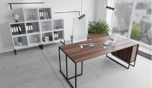 Biurko HEXOS HX2001 - 200x90x75h