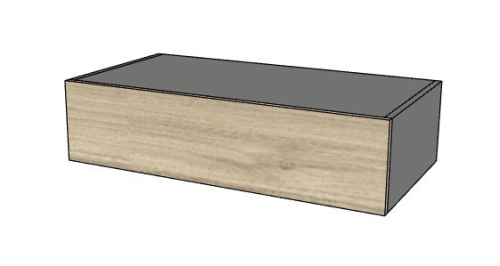 Moduł komody z szufladą HX013 - 90x45x22,5h