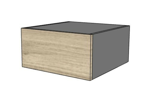 Moduł komody z drzwiami HX015 - 45x45x22,5h