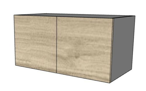 Moduł komody z drzwiami HX017 - 90x45x45h