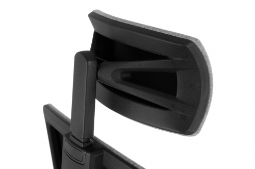 ZN-807-C-30 Fotel Biurowy czarny z wysuwem siedziska 