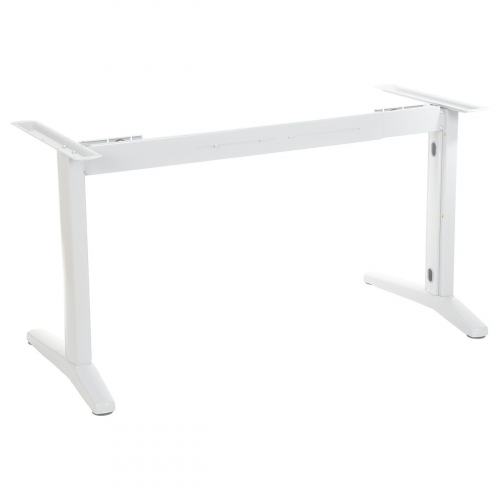 Stelaż metalowy do stołu/biurka STL-01 z regulacją długości belki 119-159 x szer.58 x wys. 72,5 cm, kolor biały