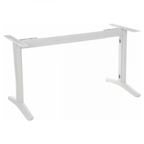 Stelaż metalowy do stołu i biurka STT-01 biały- rozsuwana belka