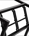 Stelaż składany do stołu i biurka 24/C-K - czarny kwadrat  76x76x72,5h