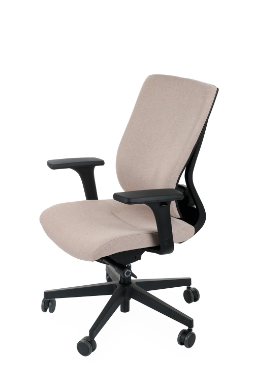 Fotel biurowy MAXPRO BT black/chrome