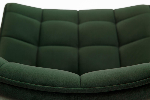 K332 krzesło w kolorze ciemno zielonym /nogi czarne ( 1p=2szt)
