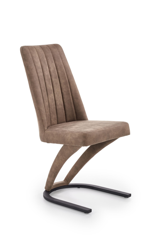 K338 krzesło w kolorze brązowym