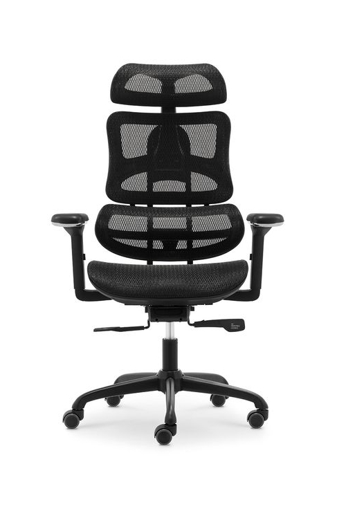  Fotel Obrotowy Ergotech czarny