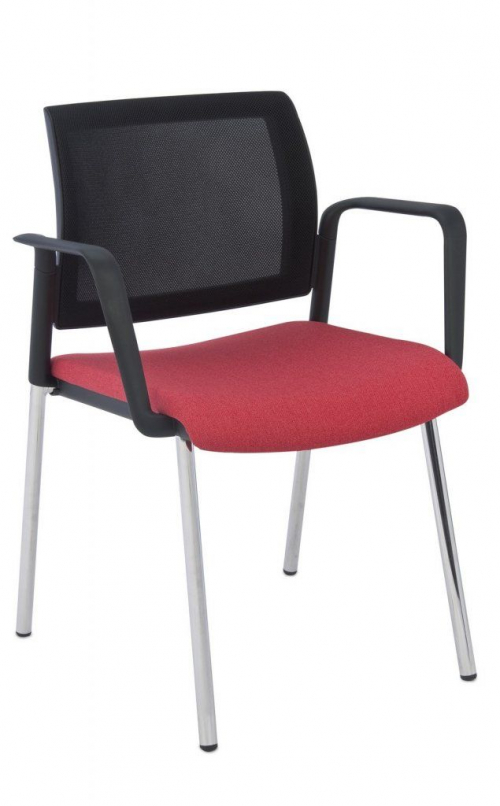 Krzesło konferencyjne Set Net Arm Chrome