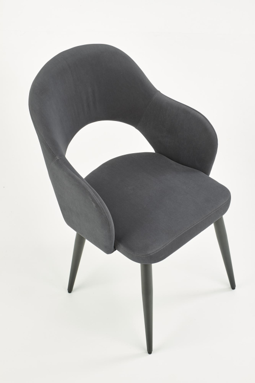 K364 krzesło w kolorze popielatym