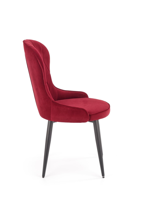 K366 krzesło w kolorze bordowy (1p=2szt)