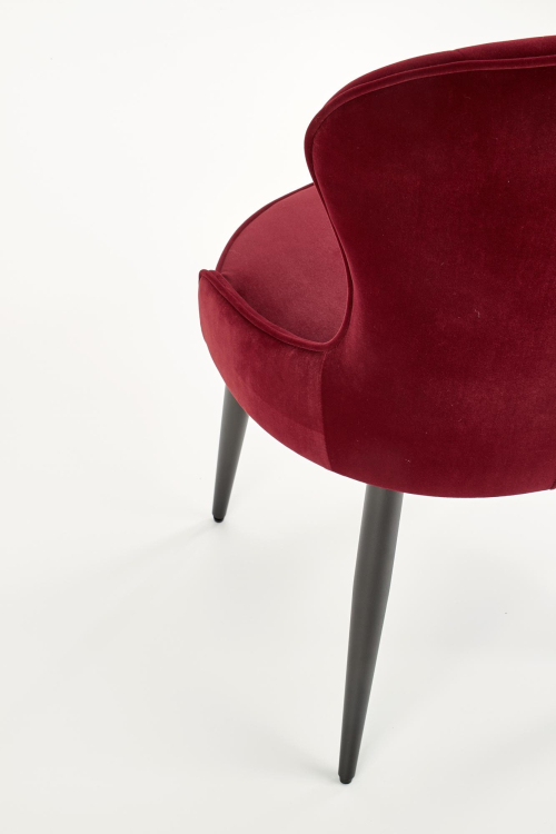K366 krzesło w kolorze bordowy (1p=2szt)
