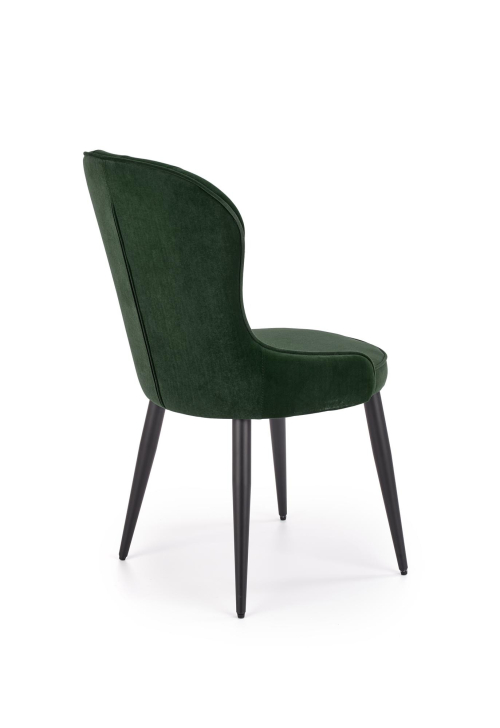K366 krzesło w kolorze ciemno zielonym (1p=2szt)