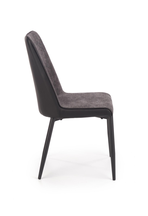 K368 krzesło w kolorze popielatym- ciemny popielatym