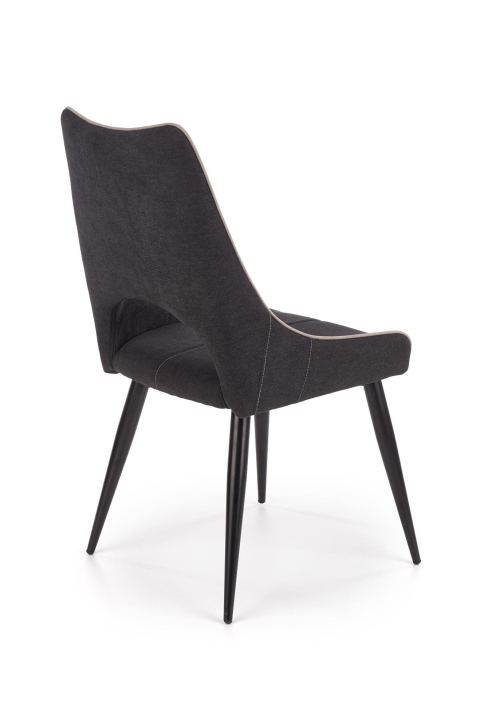 K369 krzesło w kolorze ciemny popiel