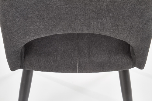 K369 krzesło w kolorze ciemny popiel