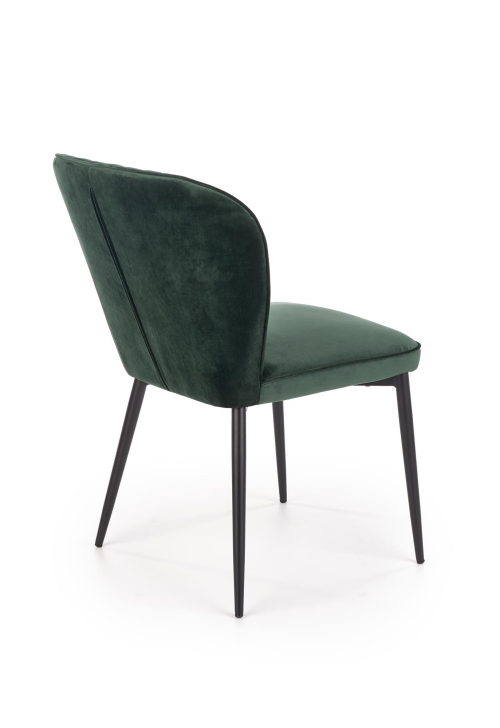 K399 krzesło w kolorze  ciemno zielonym (1p=2szt)