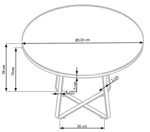 Stół LOOPER 2
