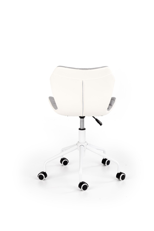 Krzesło obrotowe MATRIX 3 jasny popielaty / biały