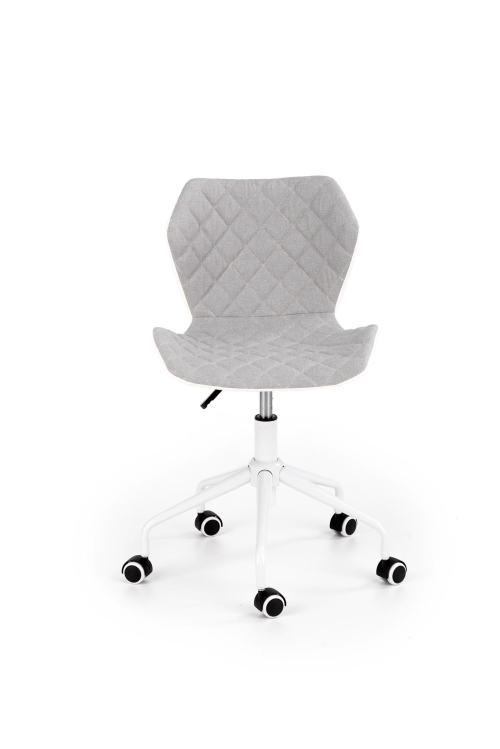 Krzesło obrotowe MATRIX 3 jasny popielaty / biały