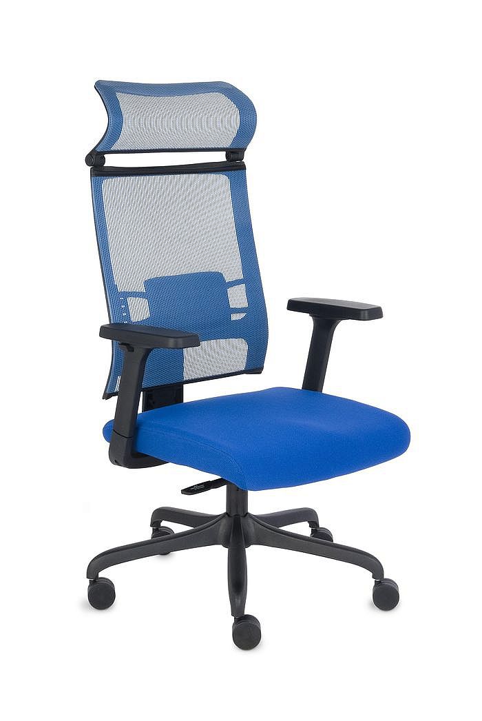 Fotel biurowy ERGOFIX TM03 niebieski