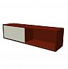 Szafka biurowa wisząca  EVZ10 drzwi przesuwne 160x39x40h